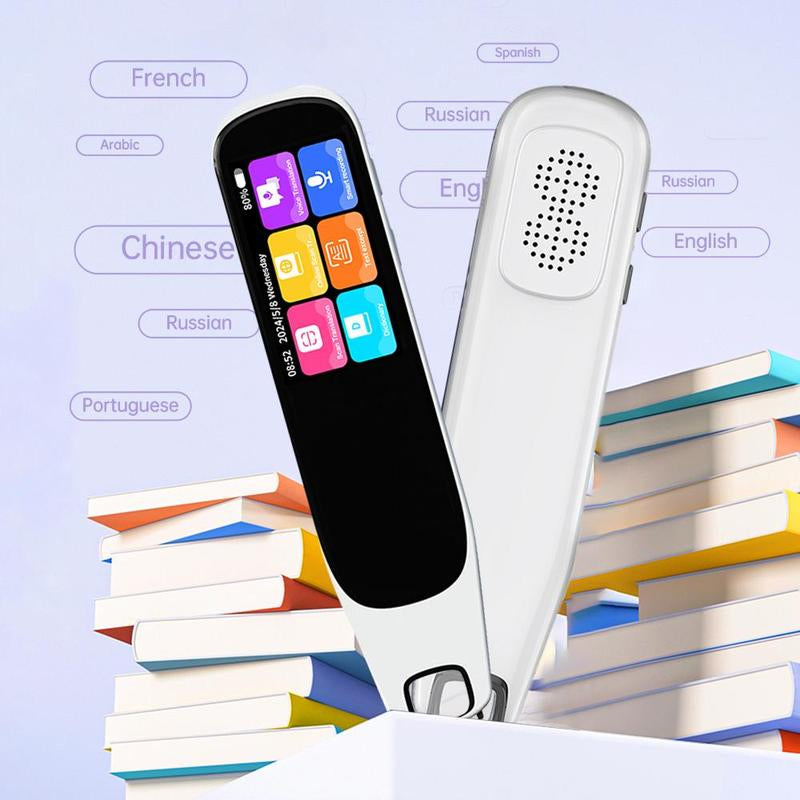 Christmas Gift, Translation Pen with Wifi, Versatile Translation Quick Check, Professional Translator Device Comparable to Professional Level 8 Translation Pen, 134 Languages Two-Way Intercom, Online Scanning Supports 60 Languages, Digital Products