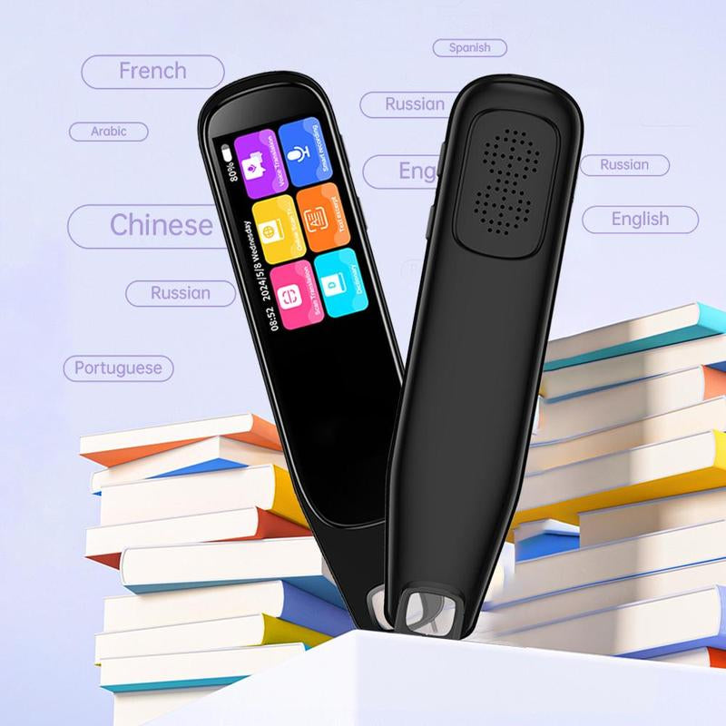 Christmas Gift, Translation Pen with Wifi, Versatile Translation Quick Check, Professional Translator Device Comparable to Professional Level 8 Translation Pen, 134 Languages Two-Way Intercom, Online Scanning Supports 60 Languages, Digital Products