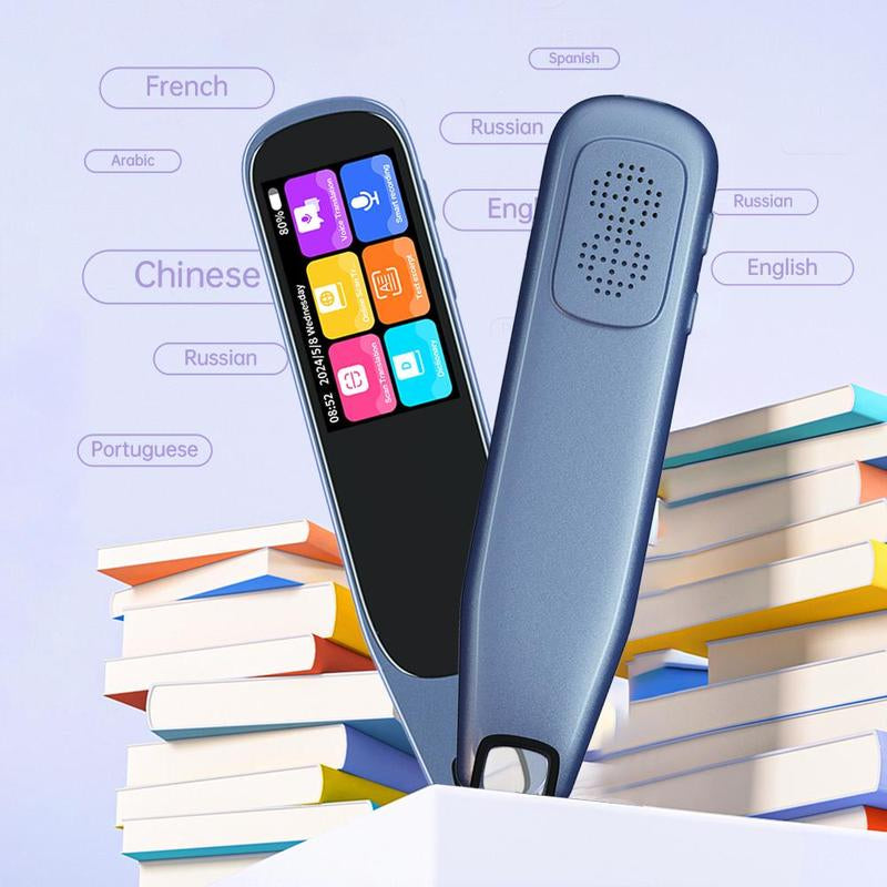 Christmas Gift, Translation Pen with Wifi, Versatile Translation Quick Check, Professional Translator Device Comparable to Professional Level 8 Translation Pen, 134 Languages Two-Way Intercom, Online Scanning Supports 60 Languages, Digital Products